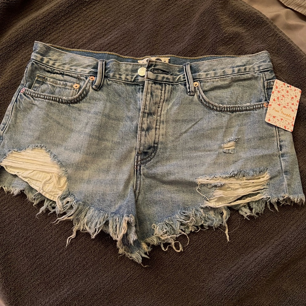 We the free short shorts